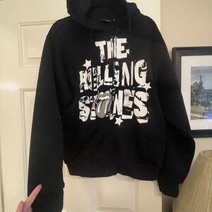 Rolling Stones Bkack Hoodie